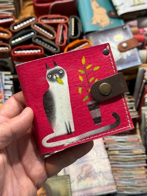 Кошелек с рисунком кота
