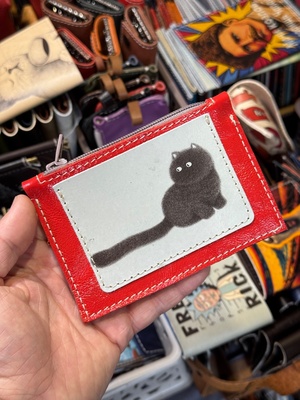 Кошелек с кошкой